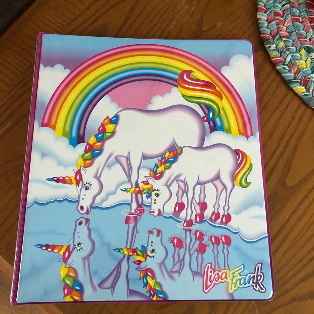 Lisa frank binder